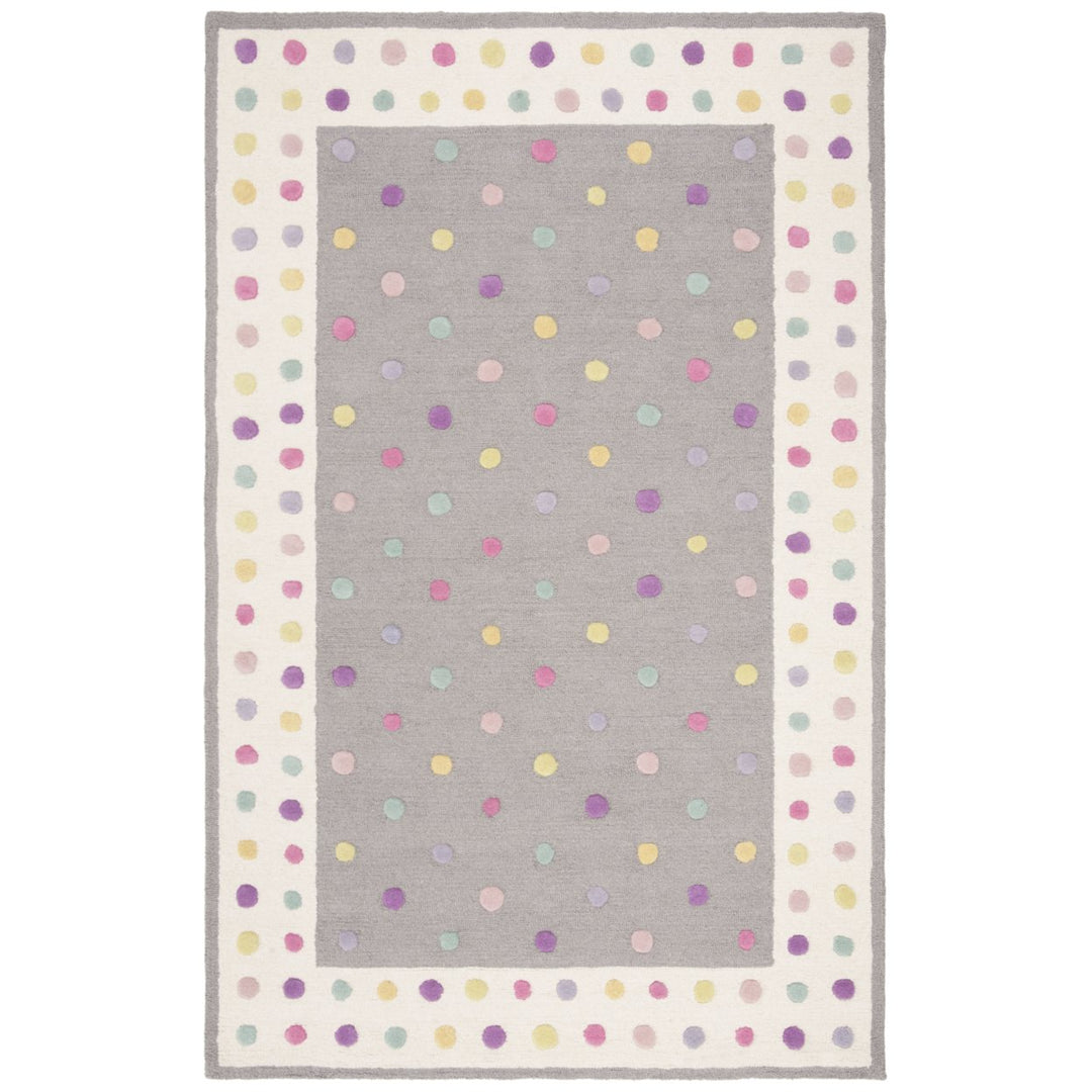 SAFAVIEH Kids Collection SFK101F Handmade Grey/Multi Rug Image 9