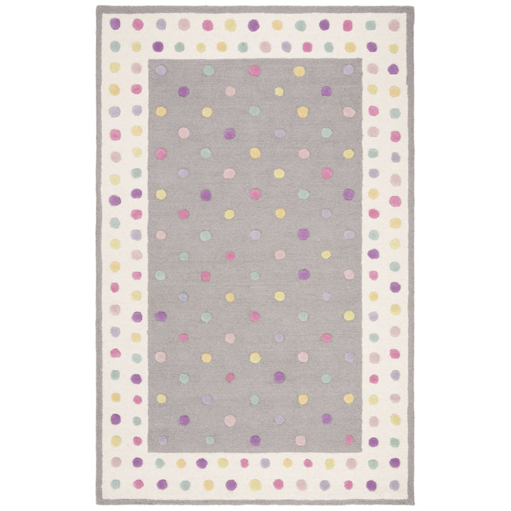 SAFAVIEH Kids Collection SFK101F Handmade Grey/Multi Rug Image 9