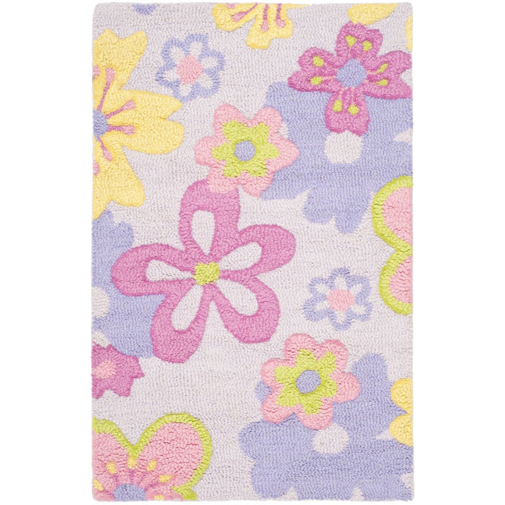 SAFAVIEH Kids Collection SFK314A Handmade Multi Rug Image 1