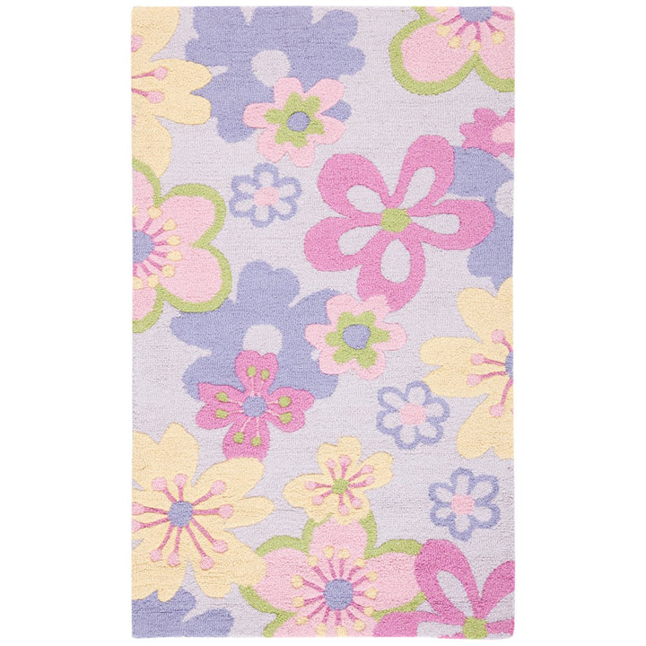 SAFAVIEH Kids Collection SFK314A Handmade Multi Rug Image 1