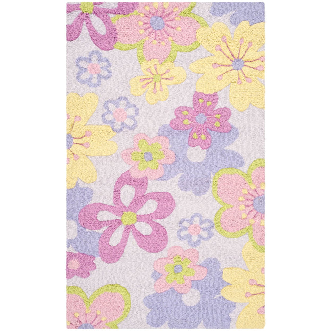 SAFAVIEH Kids Collection SFK314A Handmade Multi Rug Image 1