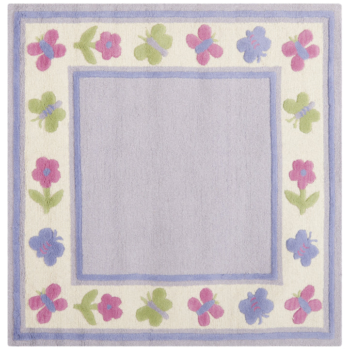 SAFAVIEH Kids SFK354A Handmade Lavender / Multi Rug Image 6