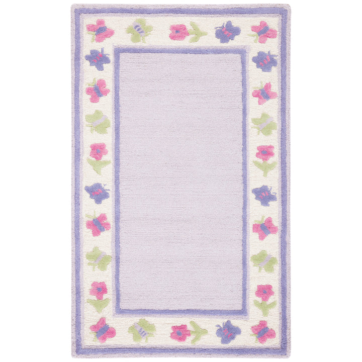 SAFAVIEH Kids SFK354A Handmade Lavender / Multi Rug Image 9