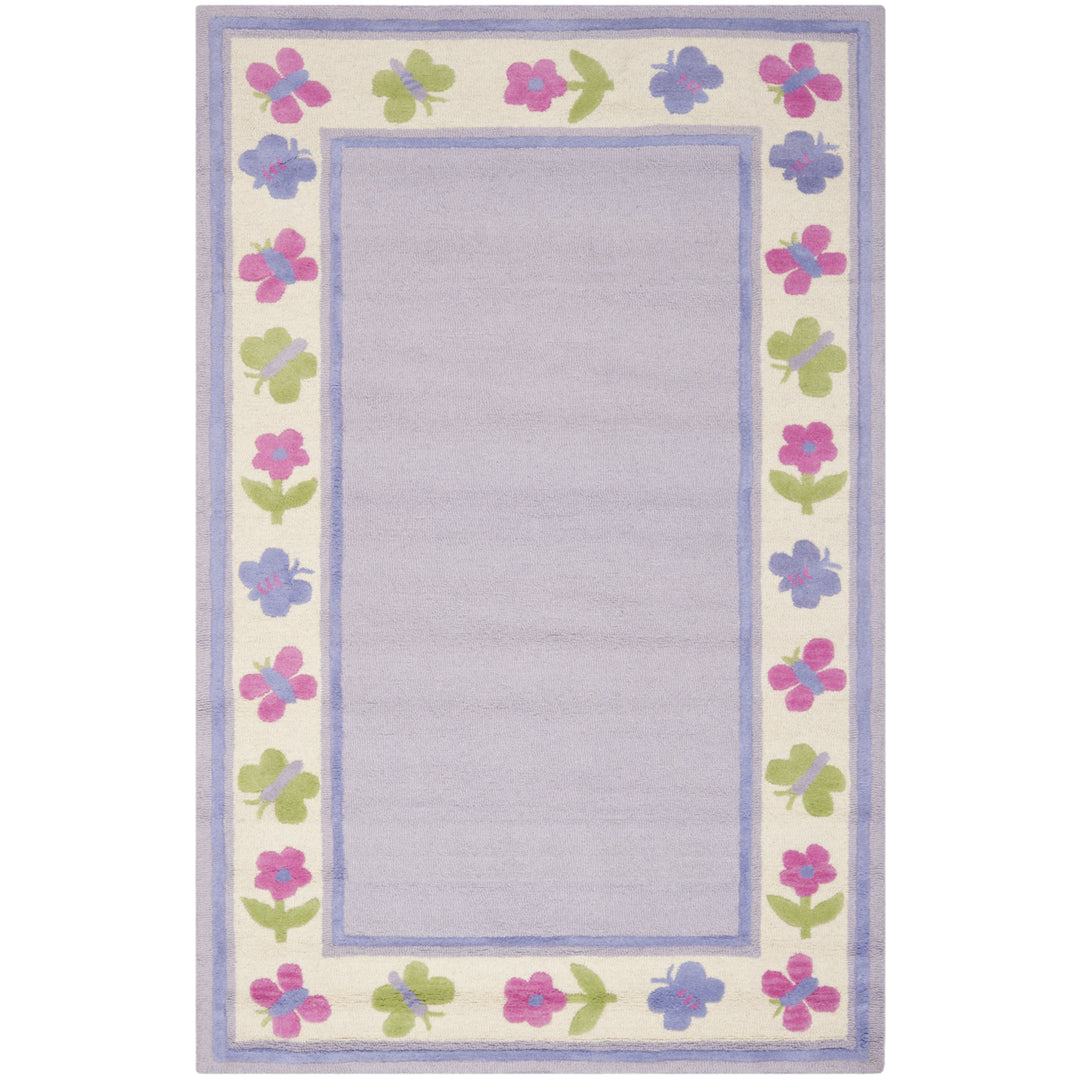 SAFAVIEH Kids SFK354A Handmade Lavender / Multi Rug Image 10