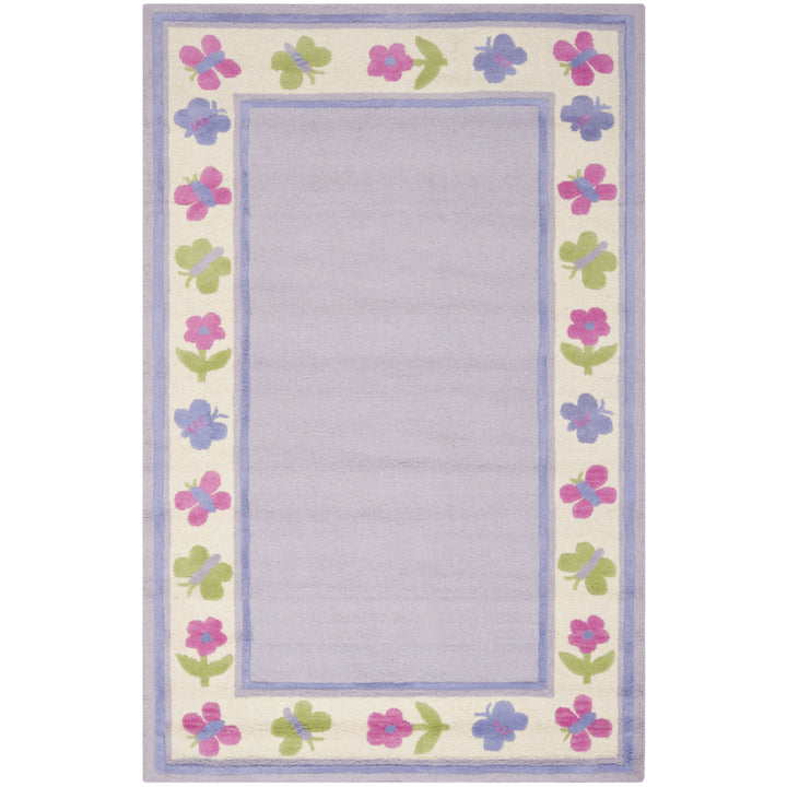 SAFAVIEH Kids SFK354A Handmade Lavender / Multi Rug Image 10