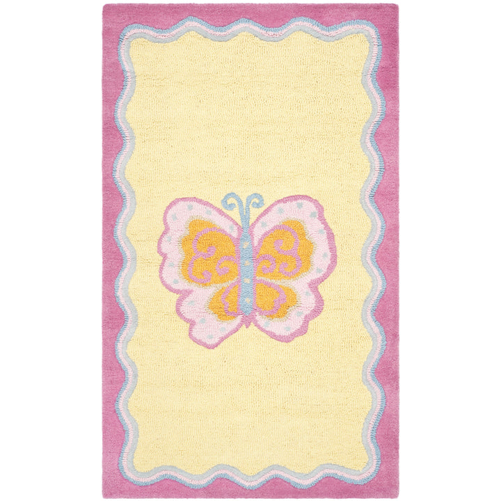 SAFAVIEH Kids Collection SFK394A Handmade Multi/Pink Rug Image 1