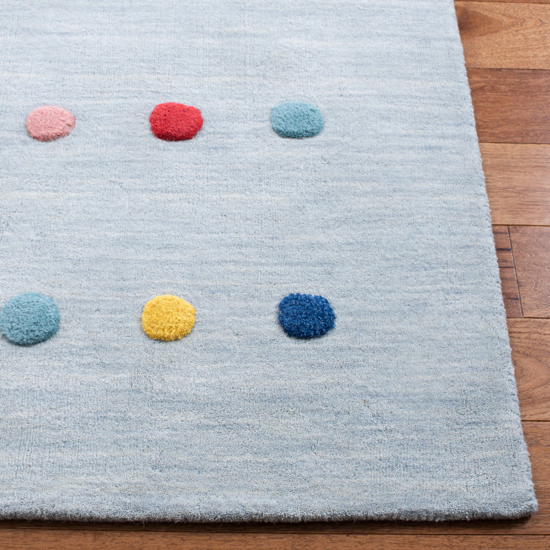 SAFAVIEH Kids Collection SFK803F Handmade Grey Rug Image 7