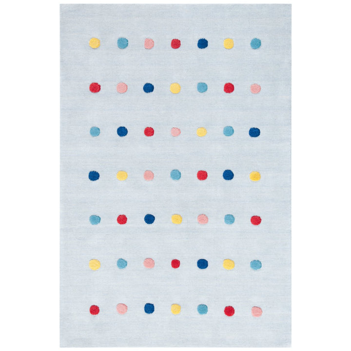 SAFAVIEH Kids Collection SFK803F Handmade Grey Rug Image 1