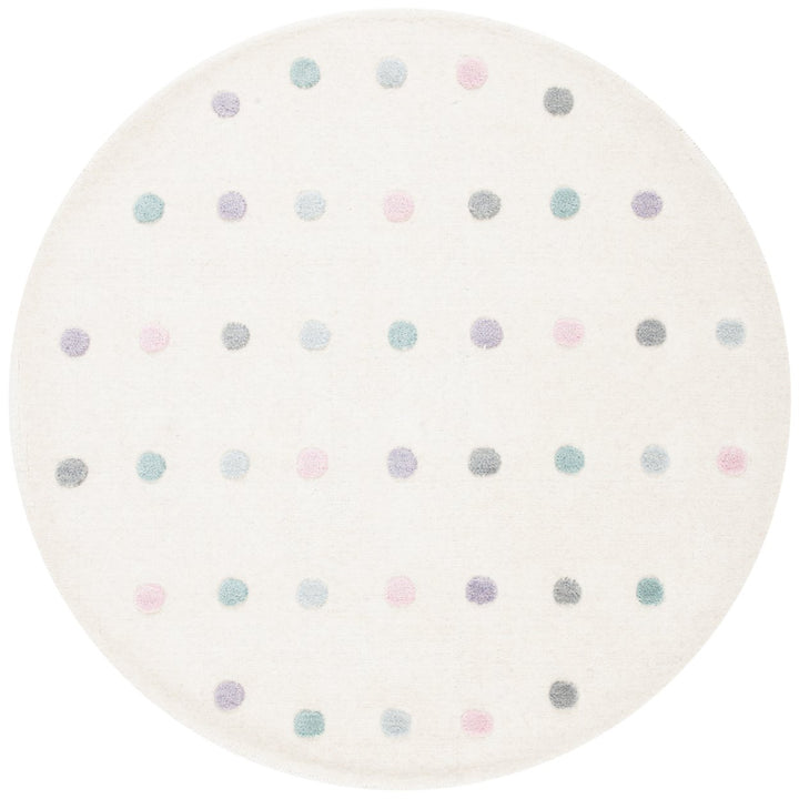 SAFAVIEH Kids Collection SFK805A Handmade Ivory Rug Image 4