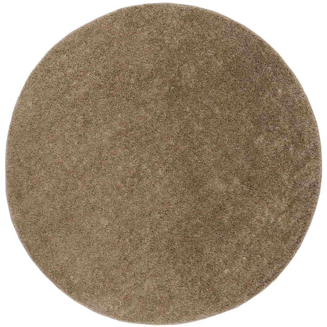 SAFAVIEH York Shag Collection SG166A Dark Beige Rug Image 1