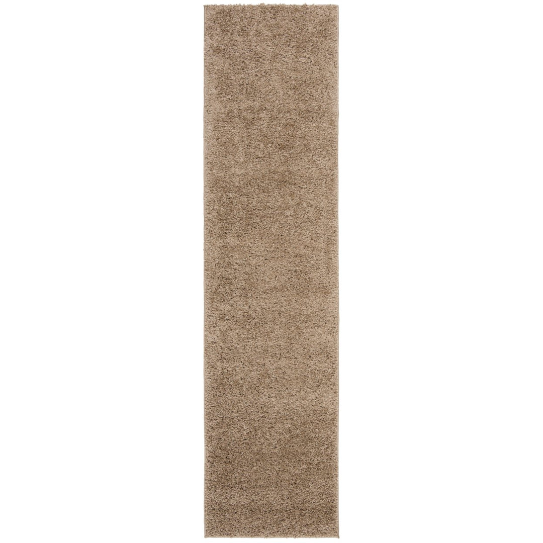 SAFAVIEH  York Shag Collection SG166A Dark Beige Rug Image 5