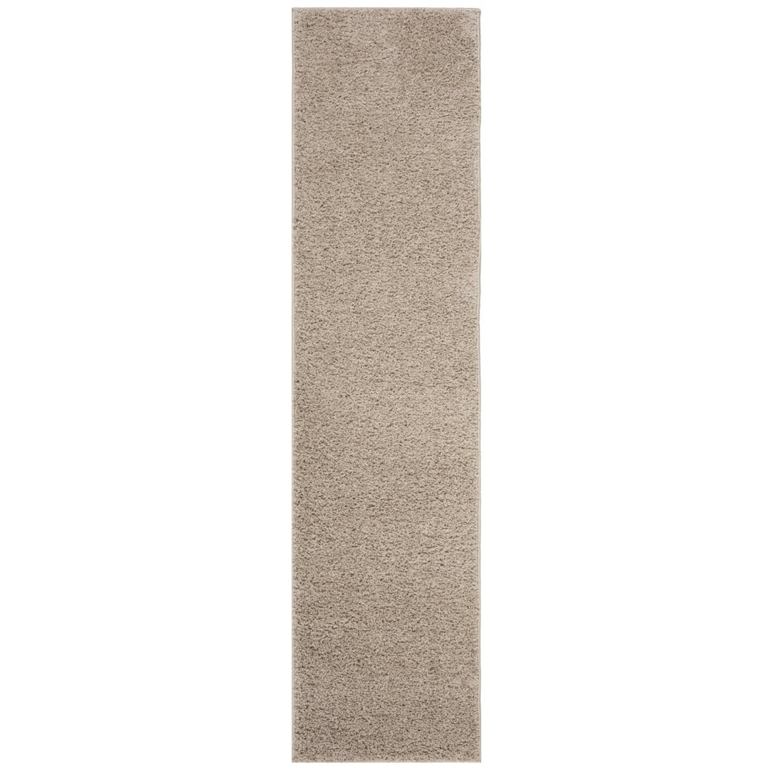 SAFAVIEH  York Shag Collection SG166F Light Grey Rug Image 3