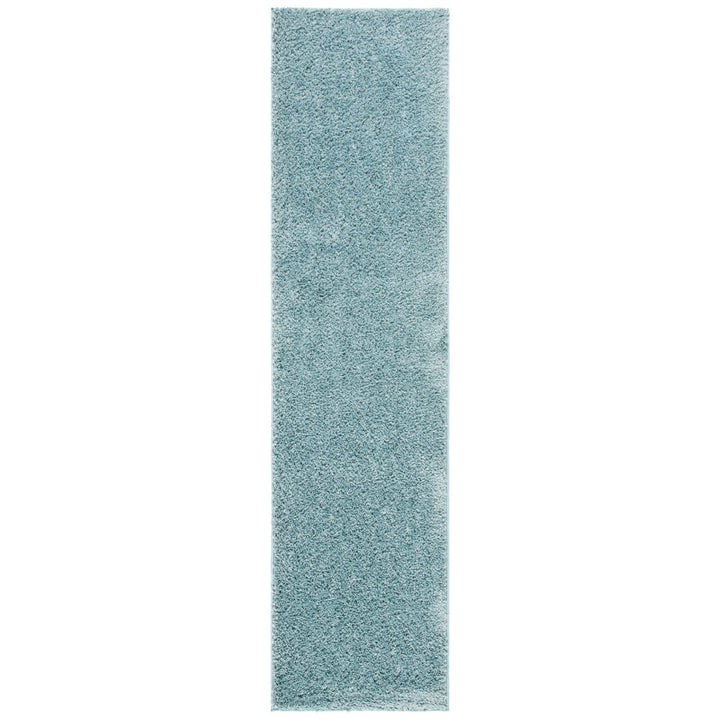 SAFAVIEH  York Shag Collection SG166E Aqua Rug Image 3