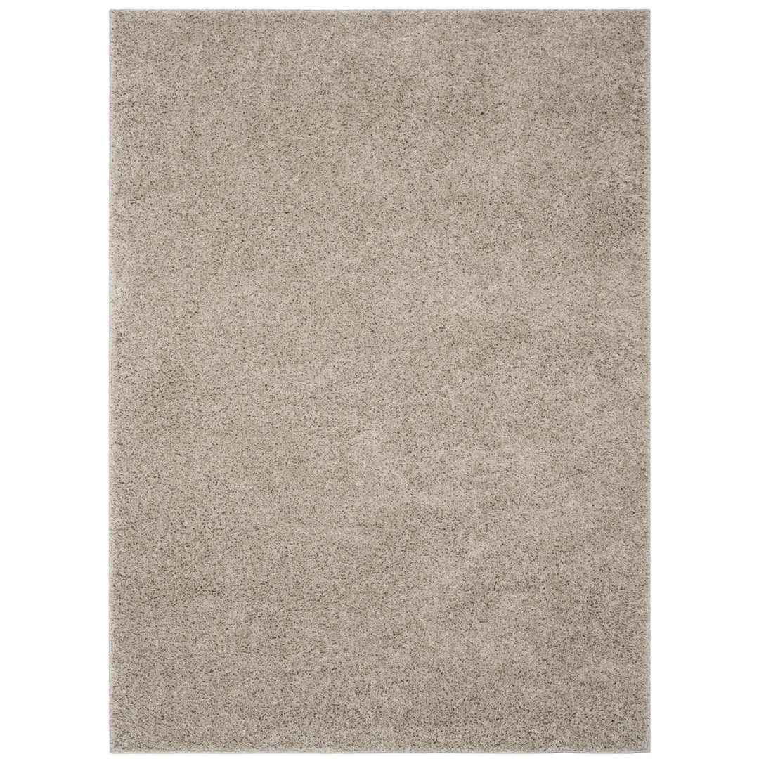 SAFAVIEH York Shag Collection SG166F Light Grey Rug Image 1