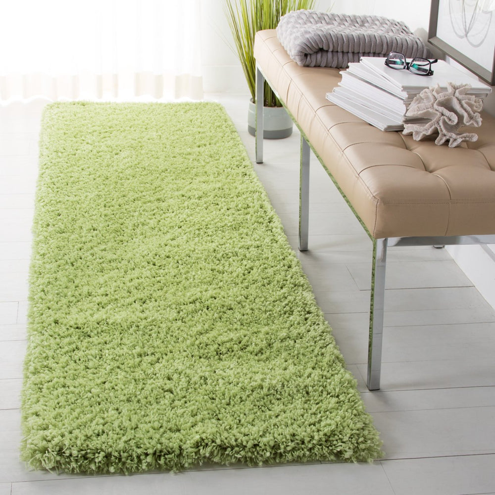 SAFAVIEH Classic Shag SG240B Handmade Lime Rug Image 2