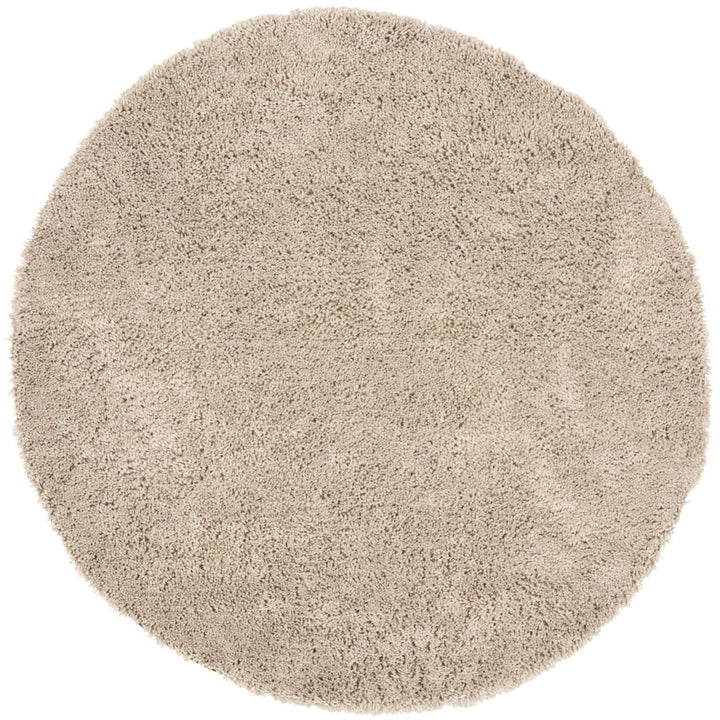 SAFAVIEH Classic Shag SG240D Handmade Taupe Rug Image 4