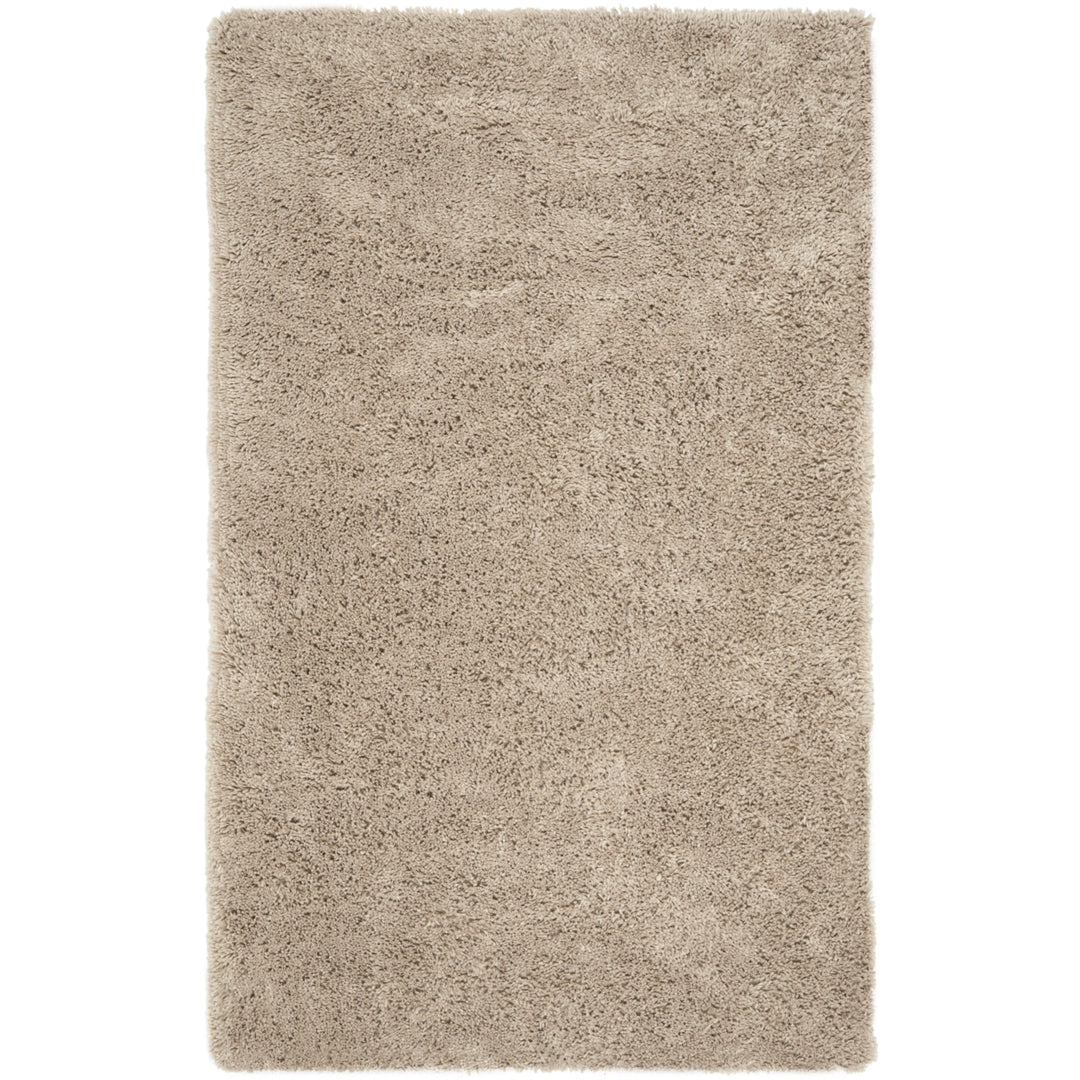 SAFAVIEH Classic Shag SG240D Handmade Taupe Rug Image 9