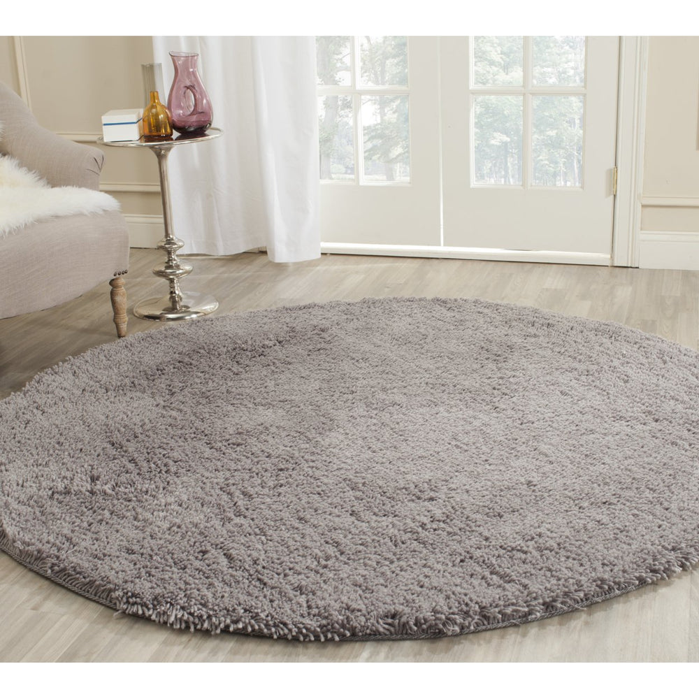 SAFAVIEH Classic Shag SG240G Handmade Grey Rug Image 2