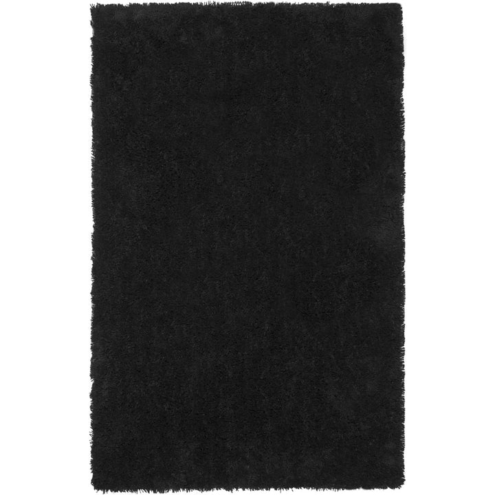 SAFAVIEH Classic Shag SG240L Handmade Black Rug Image 3