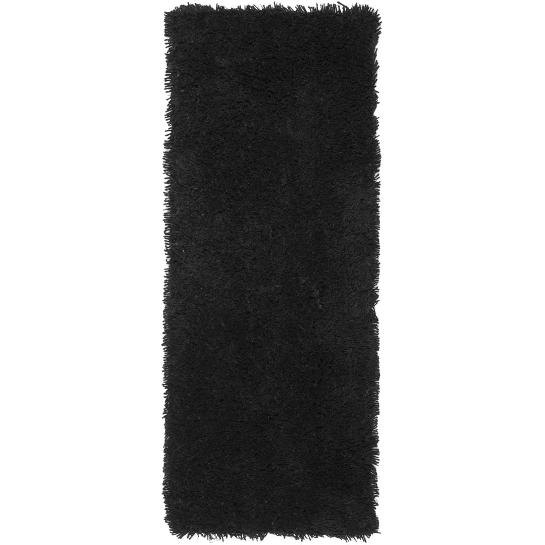 SAFAVIEH Classic Shag SG240L Handmade Black Rug Image 5