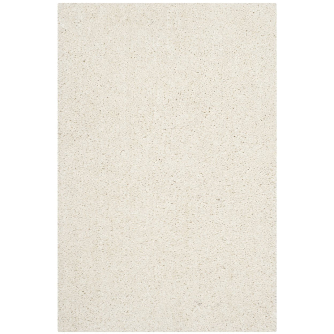 SAFAVIEH Popcorn Shag SG267A Handmade Ivory Rug Image 6