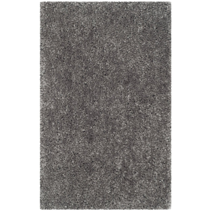 SAFAVIEH Popcorn Shag SG267C Handmade Silver Rug Image 1