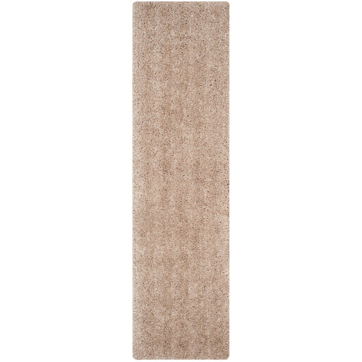 SAFAVIEH Popcorn Shag SG267B Handmade Beige Rug Image 5