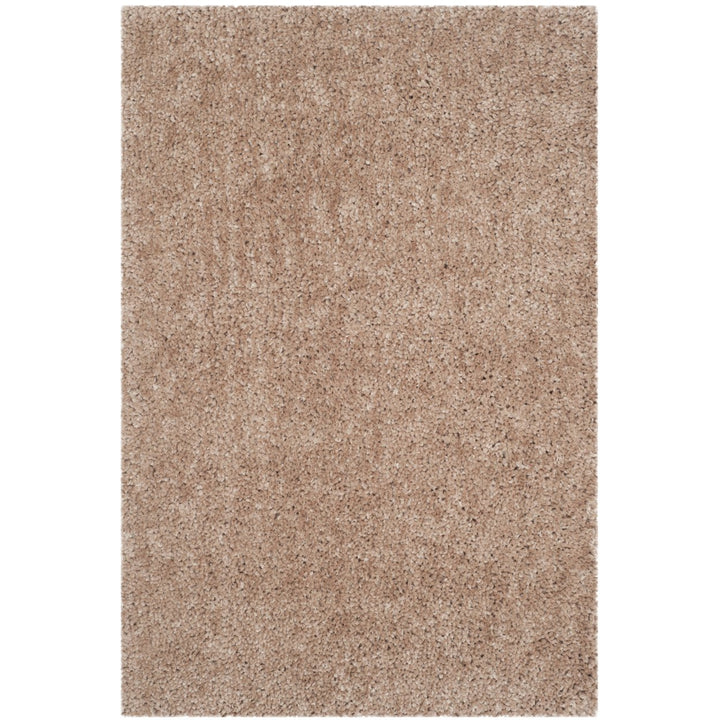 SAFAVIEH Popcorn Shag SG267B Handmade Beige Rug Image 6