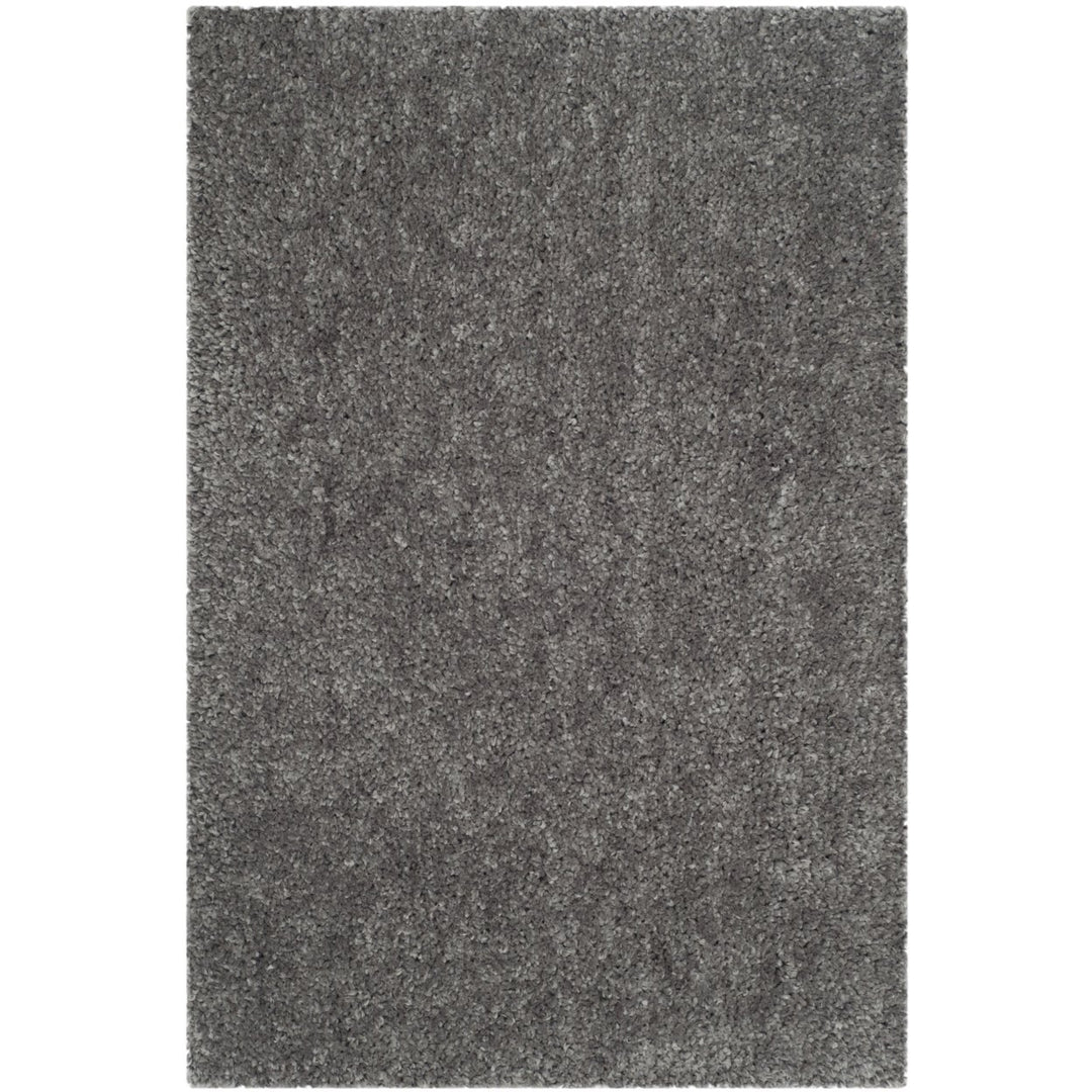 SAFAVIEH Popcorn Shag SG267C Handmade Silver Rug Image 1