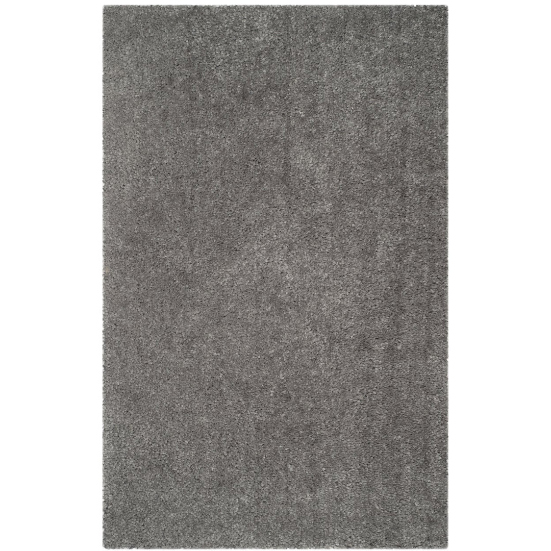 SAFAVIEH Popcorn Shag SG267C Handmade Silver Rug Image 7