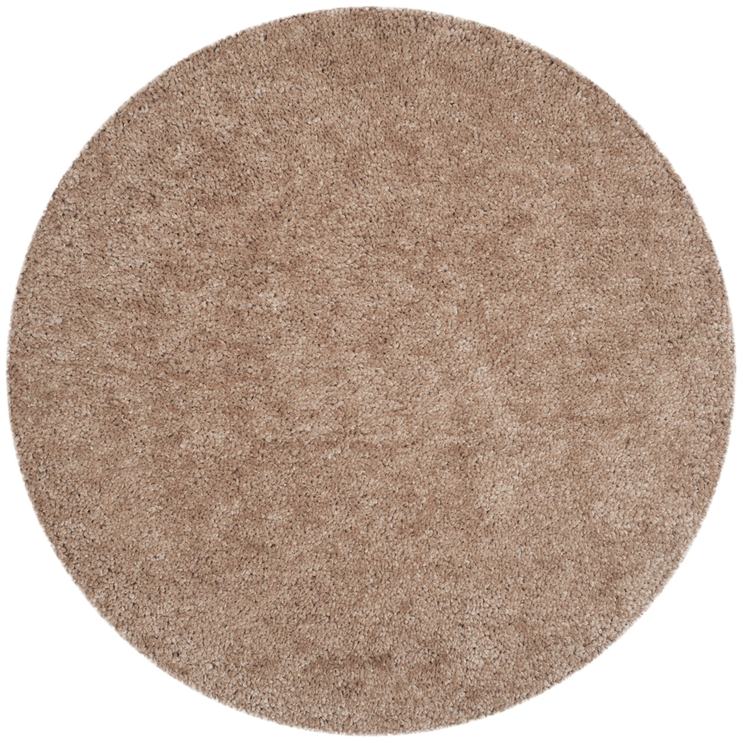 SAFAVIEH Popcorn Shag SG267B Handmade Beige Rug Image 9