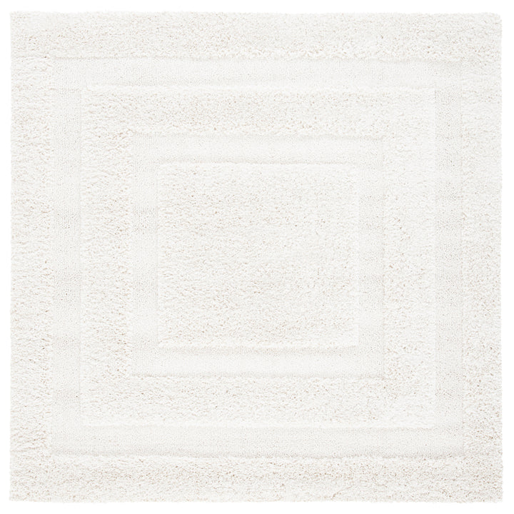 SAFAVIEH Shadow Box Shag SG454-1111 Creme / Creme Rug Image 6