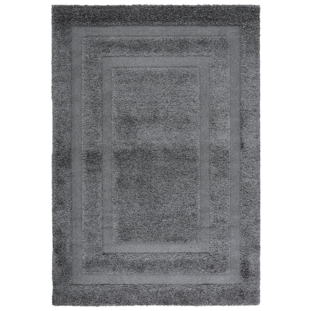 SAFAVIEH Shadow Box Shag SG454-8080 Grey / Grey Rug Image 10