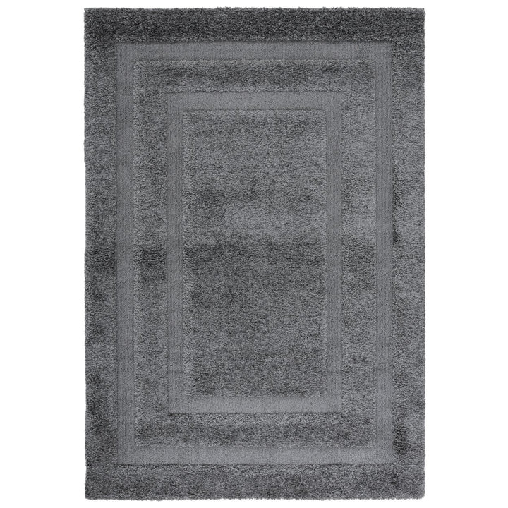 SAFAVIEH Shadow Box Shag SG454-8080 Grey / Grey Rug Image 1