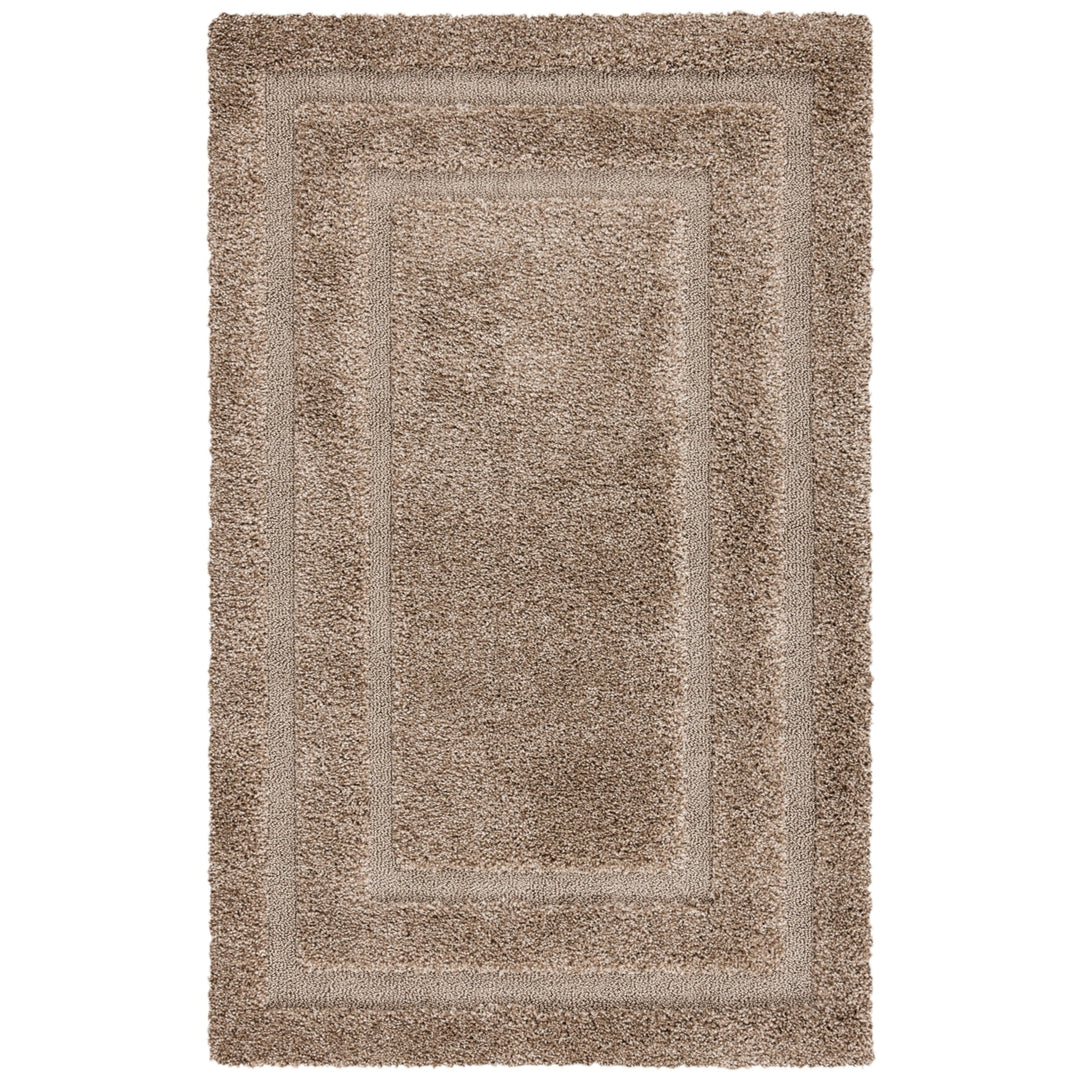 SAFAVIEH Shadow Box Shag SG454-1313 Beige / Beige Rug Image 1