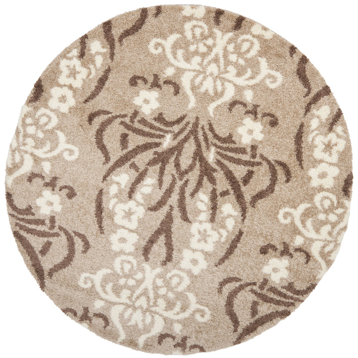 SAFAVIEH Florida Shag SG457-1311 Beige / Cream Rug Image 10