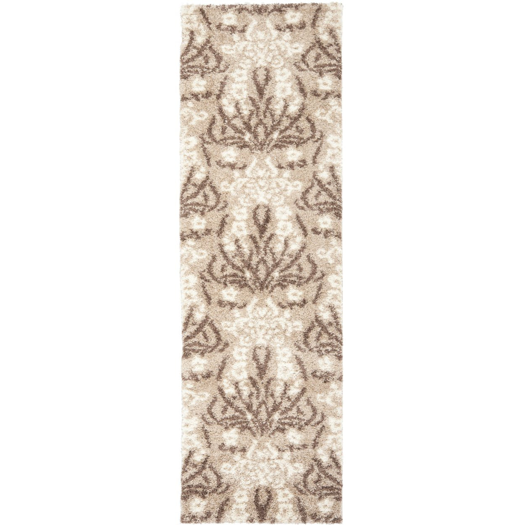 SAFAVIEH Florida Shag SG457-1311 Beige / Cream Rug Image 8