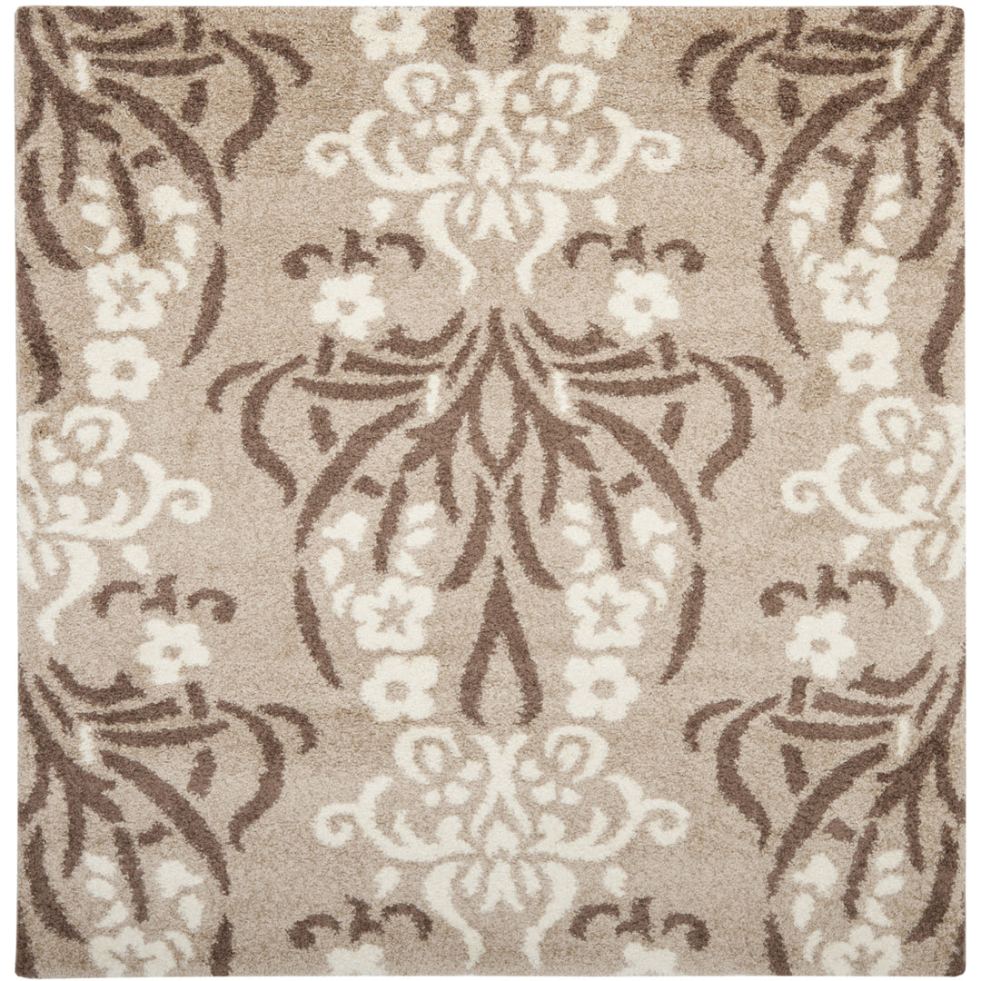 SAFAVIEH Florida Shag SG457-1311 Beige / Cream Rug Image 11