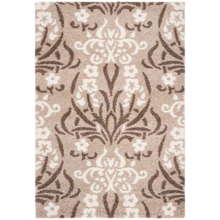 SAFAVIEH Florida Shag SG457-1311 Beige / Cream Rug Image 9