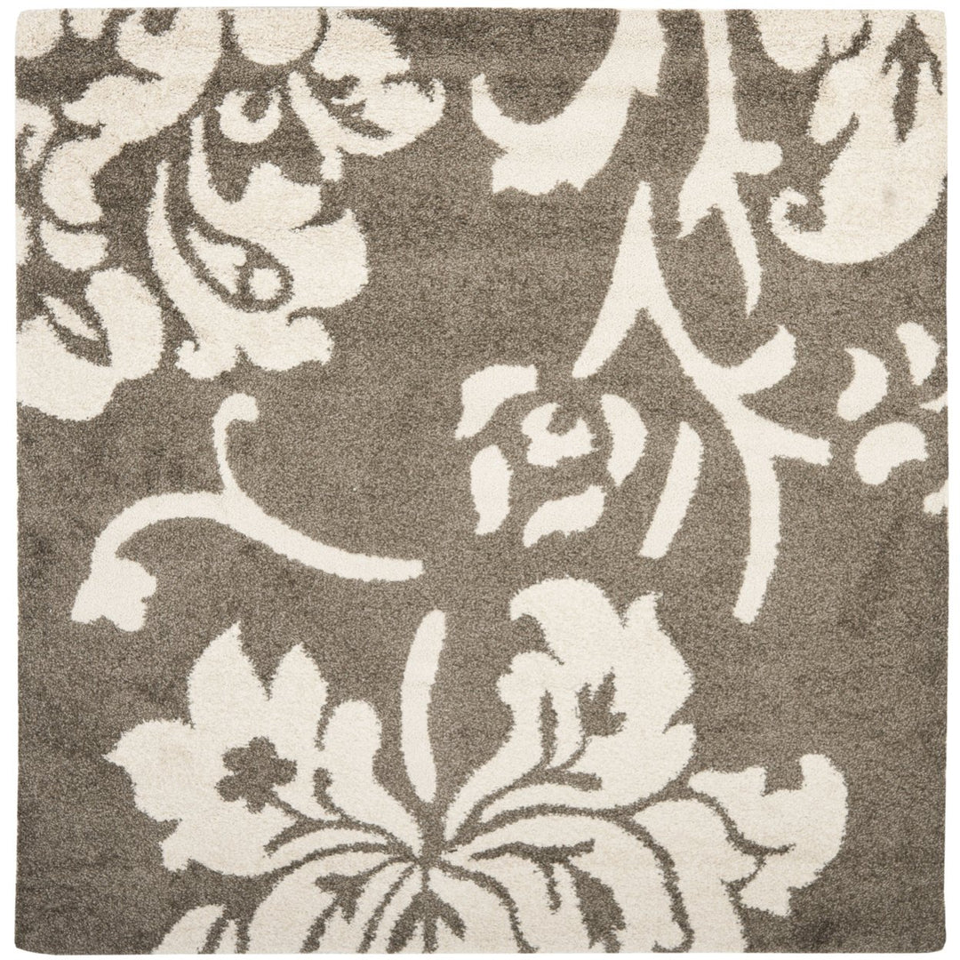 SAFAVIEH Florida Shag SG458-7913 Smoke / Beige Rug Image 1