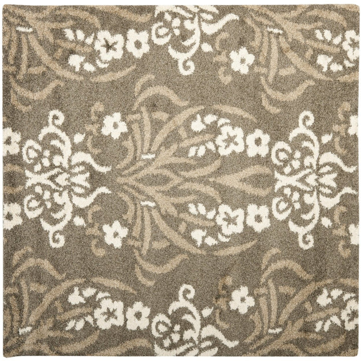 SAFAVIEH Florida Shag SG457-7913 Smoke / Beige Rug Image 7