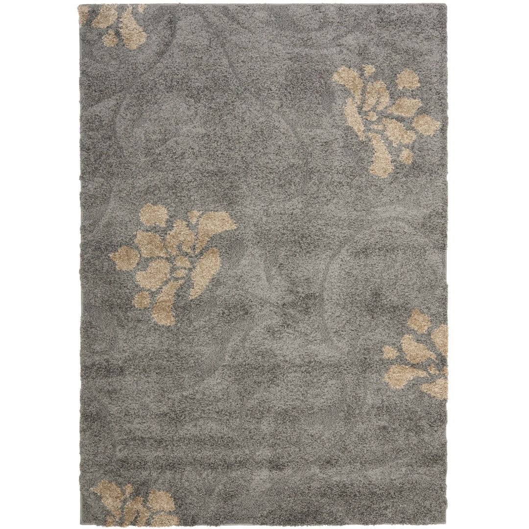 SAFAVIEH SG464-8013 Florida Shag Grey / Beige Image 1