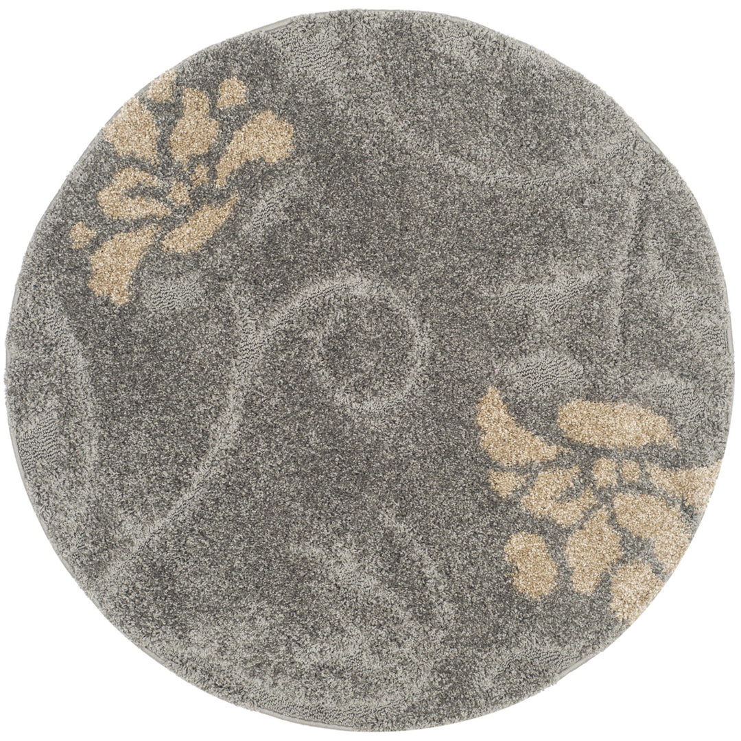 SAFAVIEH SG464-8013 Florida Shag Grey / Beige Image 1