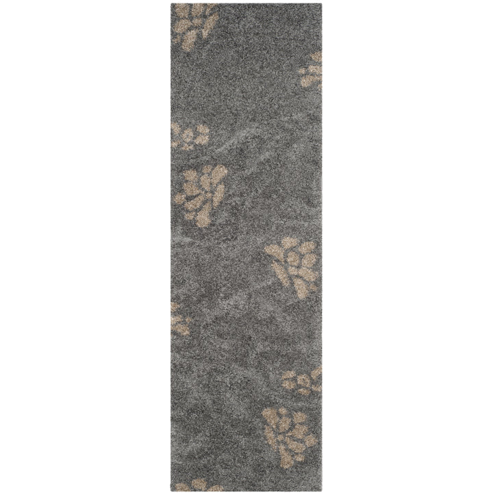 SAFAVIEH SG464-8013 Florida Shag Grey / Beige Image 3