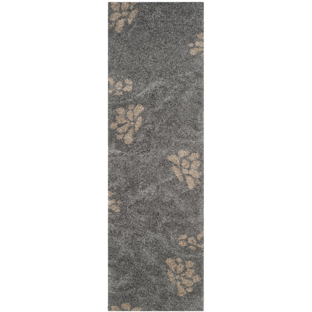 SAFAVIEH SG464-8013 Florida Shag Grey / Beige Image 1