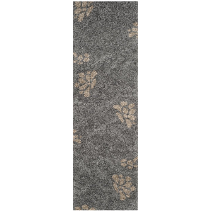 SAFAVIEH SG464-8013 Florida Shag Grey / Beige Image 1