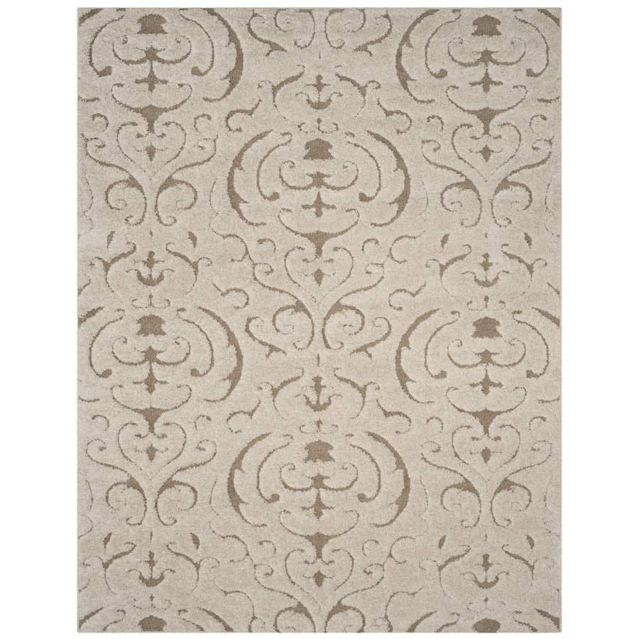 SAFAVIEH Florida Shag SG467-1113 Cream / Beige Rug Image 1