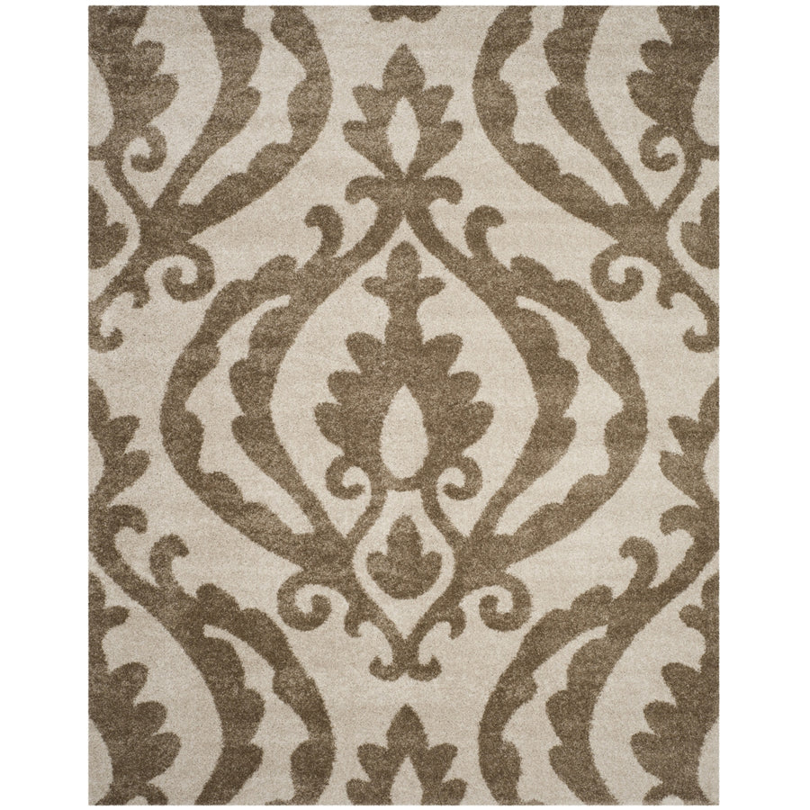 SAFAVIEH Florida Shag SG469-1113 Cream / Beige Rug Image 1