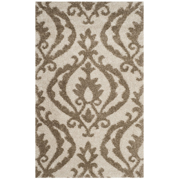 SAFAVIEH Florida Shag SG469-1113 Cream / Beige Rug Image 1