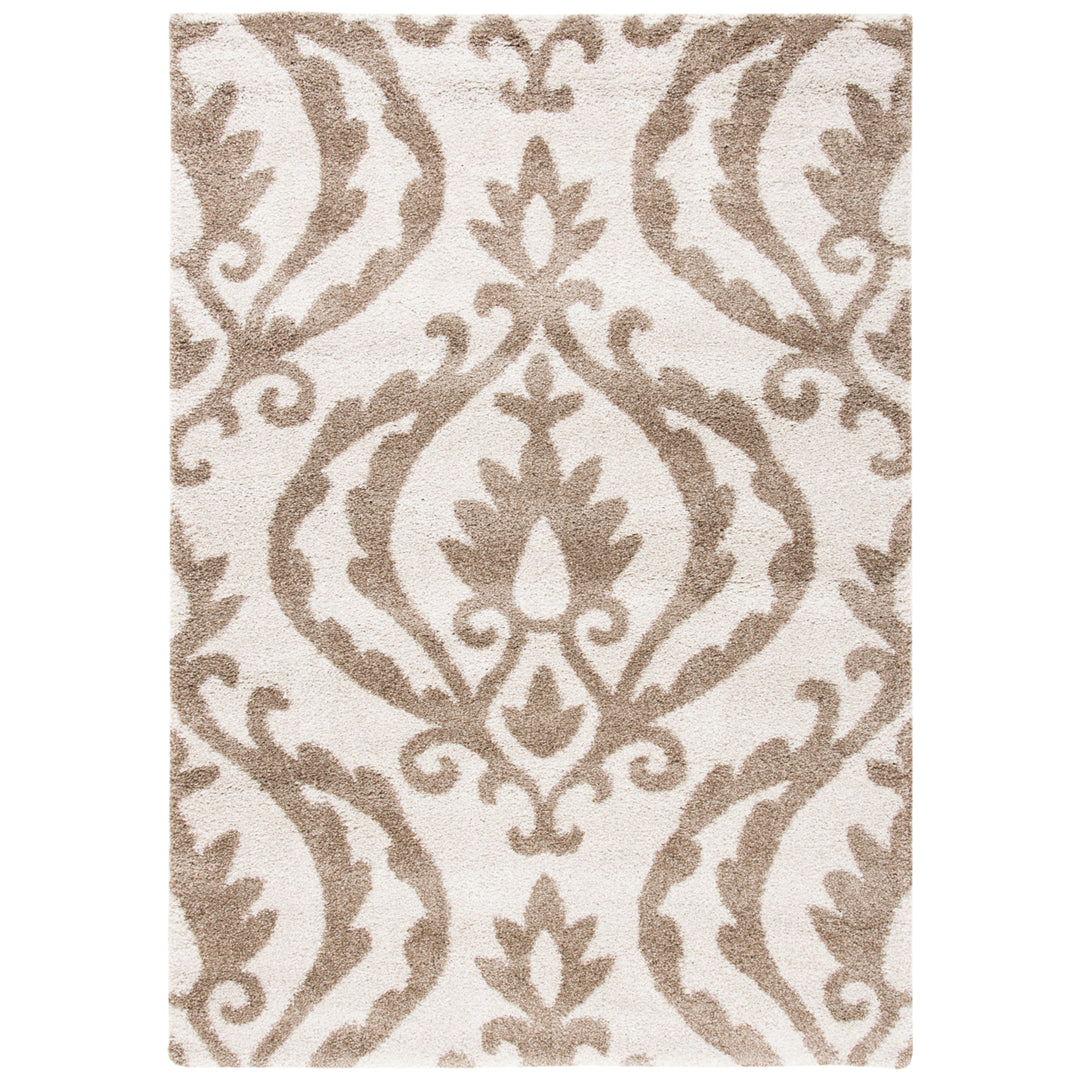 SAFAVIEH Florida Shag SG469-1113 Cream / Beige Rug Image 5